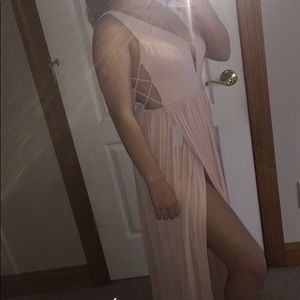 Charlotte Russe Pink long dress